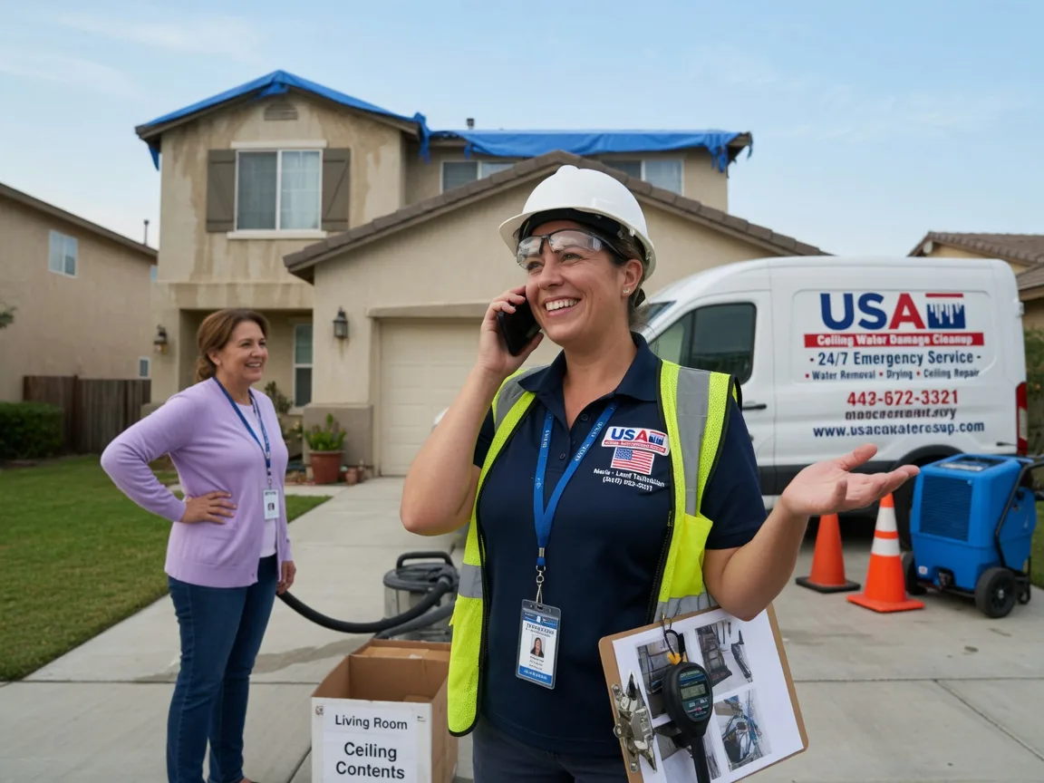 Ceiling Water Damage Restoration Mcfarland, KS FAQs